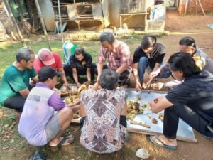 Ipama Gandeng Kelompok Tani Telogo Mulyo Kelurahan Jatibarang Kota Semarang, Kembangkan Sentra Ayam Kampung Organik