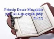 Menggali Makna Muzakkir dalam Perspektif Al-Quran: Tugas, Batasan, dan Hikmahnya