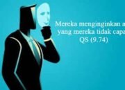 Mereka Menginginkan Apa yang Tidak Mereka Capai