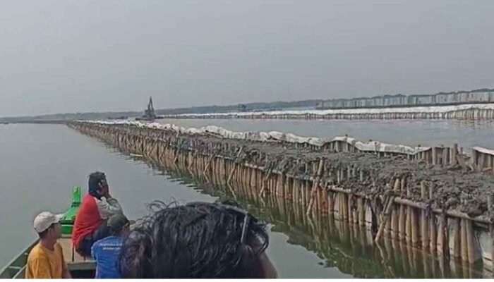 Pagar Bambu di Perairan Bekasi: Proyek Pemerintah, Bukan Misteri
