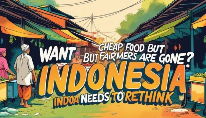 Mau Pangan Murah Tapi Petani Hilang? Indonesia Perlu Berpikir Ulang