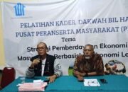 Faqih Suhada dalam Pelatihan Kader Dakwah Bil Hal PPM,