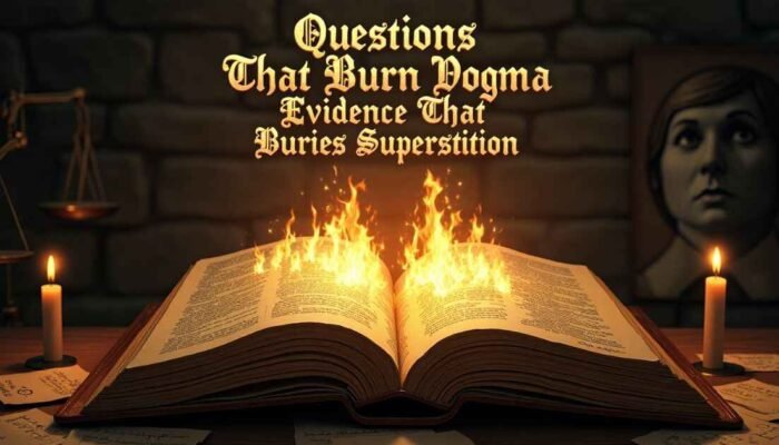 Pertanyaan yang Membakar Dogma, Bukti yang Mengubur Takhayul