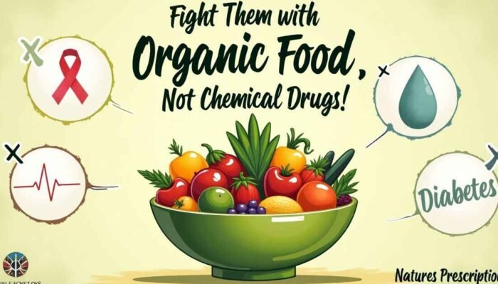 Diabetes, Kanker, Jantung: Lawan dengan Makanan Organik, Bukan Obat Kimia!