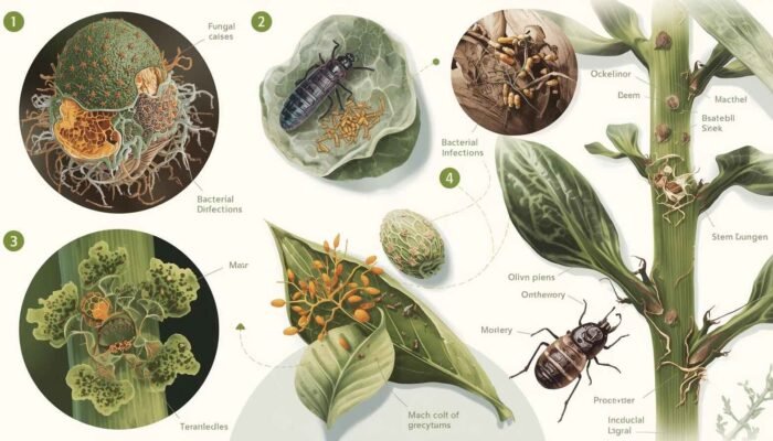 Mengenal Lebih Detail Penyebab Utama Penyakit Tanaman Bermunculan