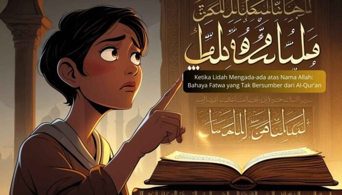 Ketika Lidah Mengada-ada atas Nama Allah: Bahaya Fatwa yang Tak Bersumber dari Al-Qur’an