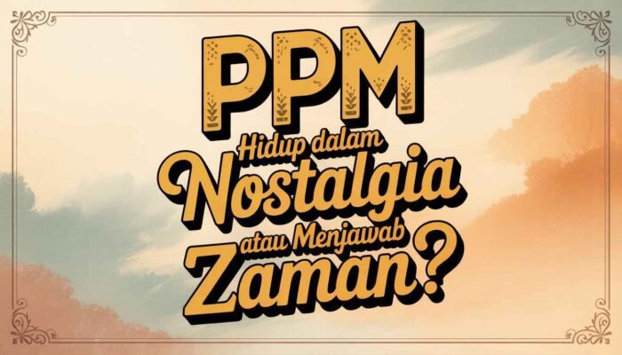 Hidup dalam Nostalgia atau Menjawab Zaman? Refleksi 41 Tahun PPM