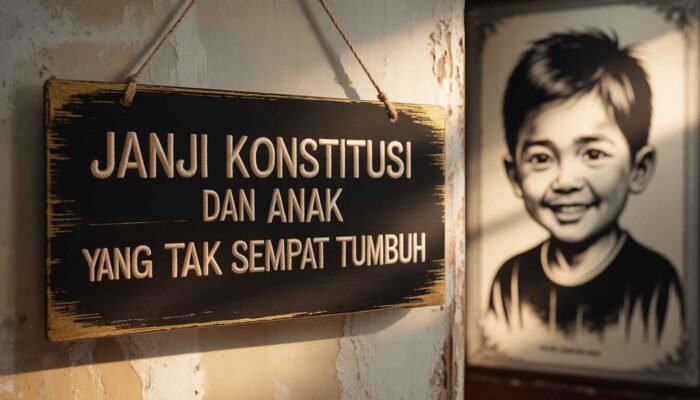 Janji Konstitusi dan Anak yang Tak Sempat Tumbuh