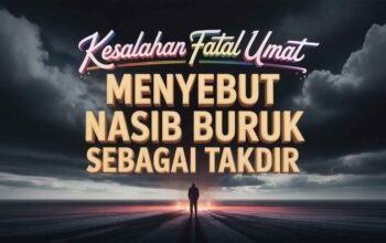 Kesalahan Fatal Umat: Menyebut Nasib Buruk sebagai Takdir
