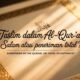 Taslīm dalam Al-Qur’an: Salam atau Penerimaan Total?