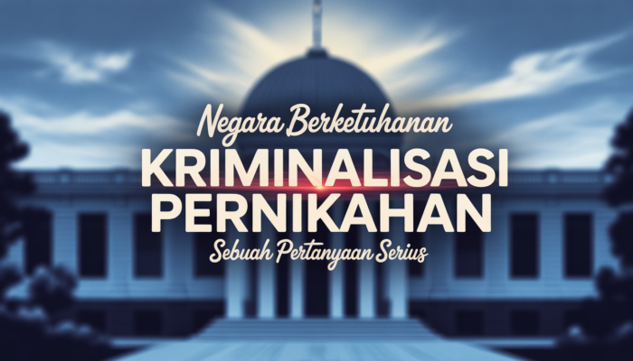Negara Berketuhanan dan Kriminalisasi Pernikahan: Sebuah Pertanyaan Serius