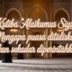 KUTIBA ‘ALAIKUMUS SIYĀM: Mengapa Puasa Dituliskan, Bukan Sekadar Diperintahkan?