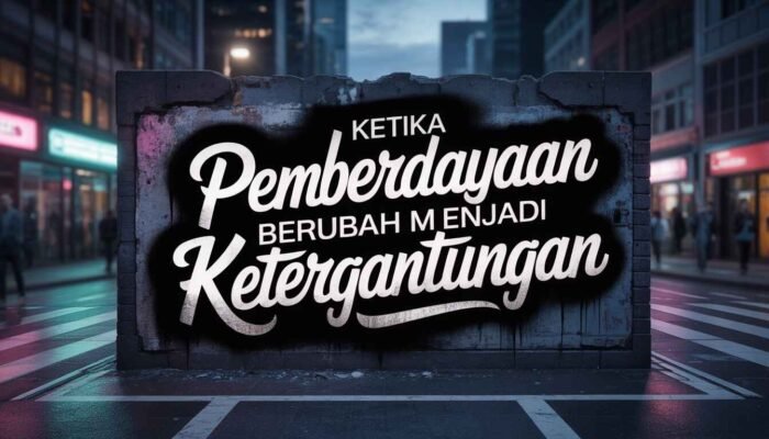 Ketika Pemberdayaan Berubah Menjadi Ketergantungan