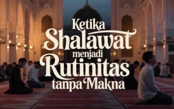 Ketika Shalawat Menjadi Rutinitas Tanpa Makna