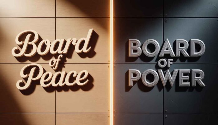 Board of Peace atau Board of Power?
