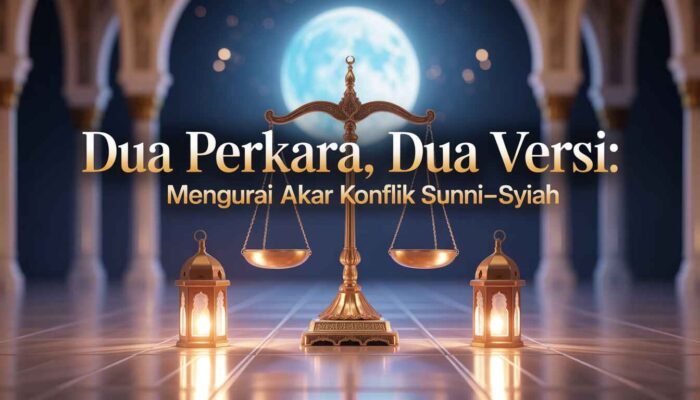 Dua Perkara, Dua Versi: Mengurai Akar Konflik Sunni–Syiah