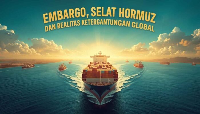 Embargo, Selat Hormuz, dan Realitas Ketergantungan Global