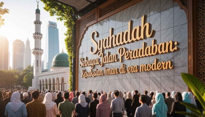 Syahadah sebagai Jalan Peradaban: Kesaksian Iman di Era Modern