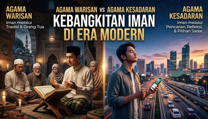 Agama Warisan vs Agama Kesadaran: Kebangkitan Umat Era Modern