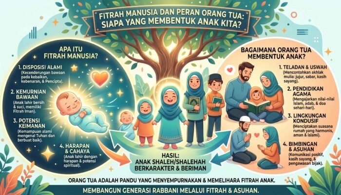 Fitrah Manusia dan Peran Orang Tua: Siapa yang Membentuk Anak Kita?