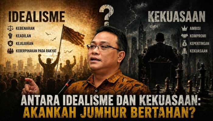 Antara Idealisme dan Kekuasaan: Akankah Jumhur Bertahan?
