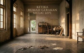 Ketika Rumah Gerakan Mulai Sepi