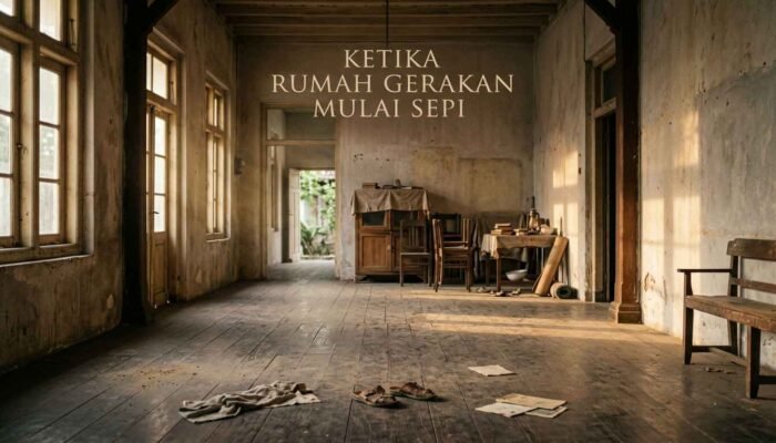 Ketika Rumah Gerakan Mulai Sepi