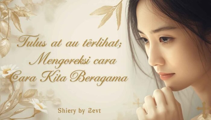 Tulus atau Terlihat Religius? Mengoreksi Cara Kita Beragama