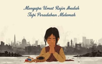 Mengapa Umat Rajin Ibadah Tapi Peradaban Melemah?