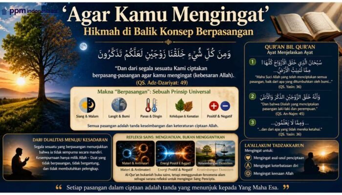 Agar Kamu Mengingat”: Hikmah di Balik Konsep Berpasangan