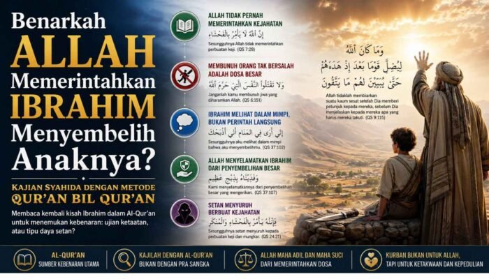 Benarkah Allah Memerintahkan Ibrahim Menyembelih Anaknya?