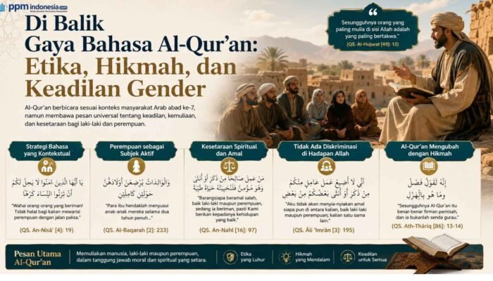 Di Balik Gaya Bahasa Al-Qur’an: Etika, Hikmah, dan Keadilan Gender
