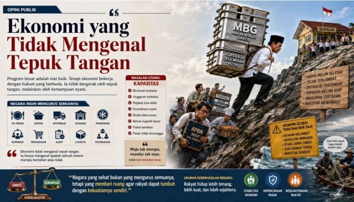 Ekonomi yang Tidak Mengenal Tepuk Tangan