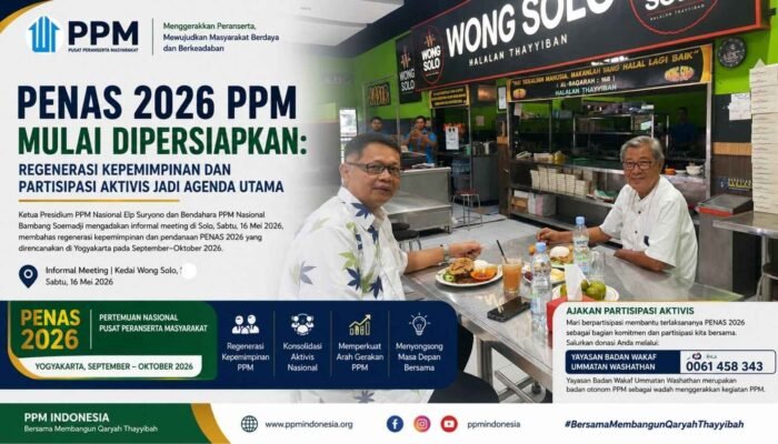 PENAS 2026 PPM Mulai Dipersiapkan: Regenerasi Kepemimpinan dan Partisipasi Aktivis Jadi Agenda Utama