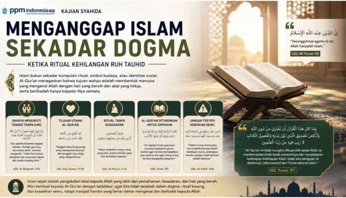 Menganggap Islam Sekadar Dogma: Ketika Ritual Kehilangan Ruh Tauhid