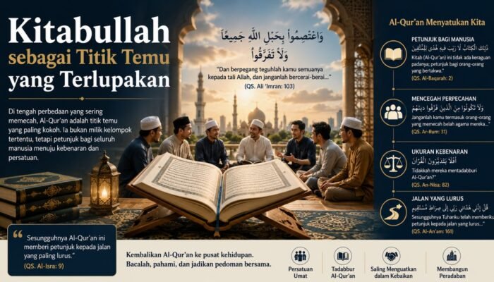 Kitabullah sebagai Titik Temu yang Terlupakan
