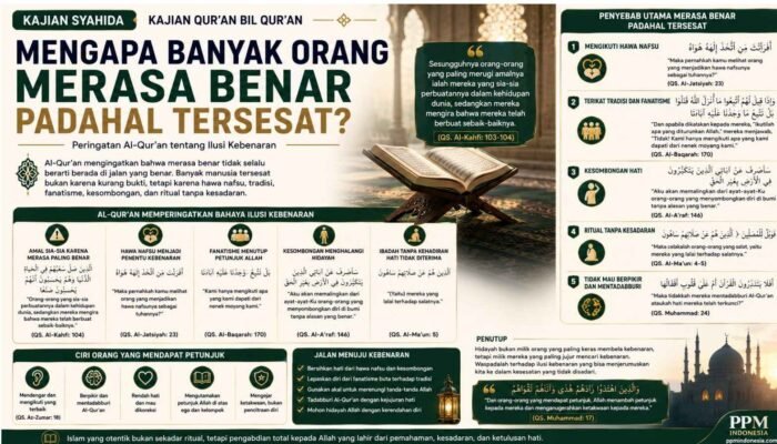 Mengapa Banyak Orang Merasa Benar Padahal Tersesat?