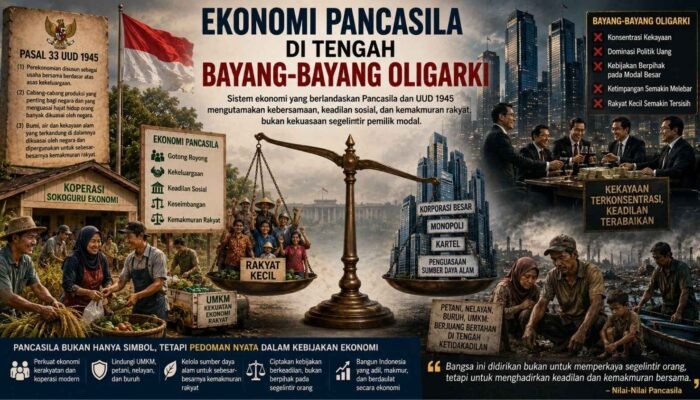 Ekonomi Pancasila di Tengah Bayang-Bayang Oligarki