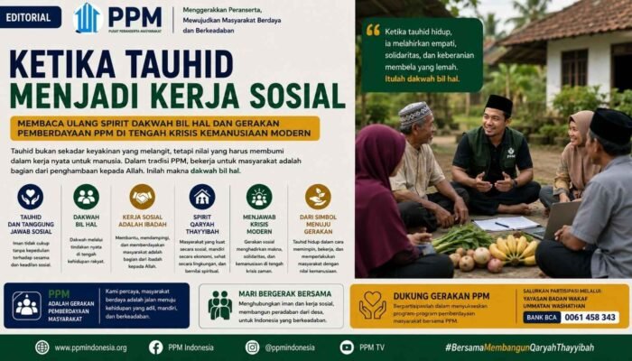 Ketika Tauhid Menjadi Kerja Sosial
