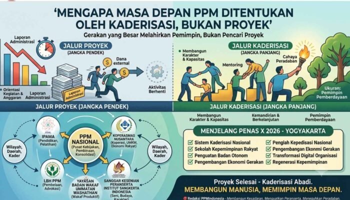 Mengapa Masa Depan PPM Ditentukan oleh Kaderisasi, Bukan Proyek