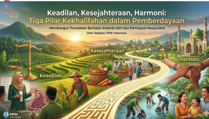 Keadilan, Kesejahteraan, Harmoni: Tiga Pilar Kekhalifahan dalam Pemberdayaan