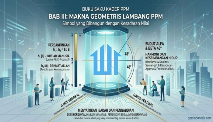 Buku Saku Kader PPM, Makna Geometris Lambang PPM