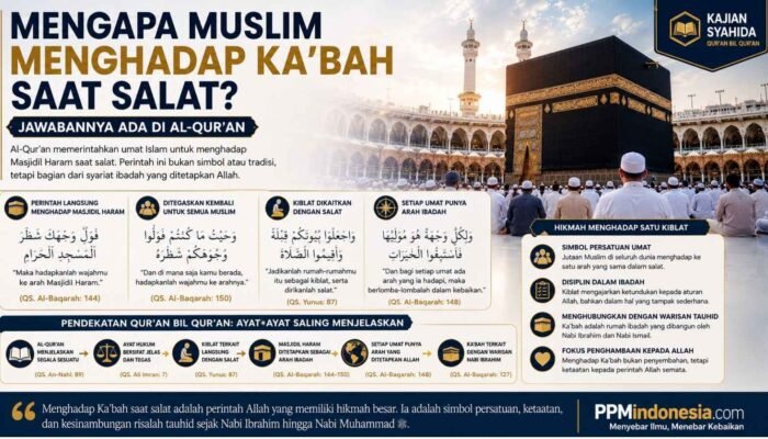 Mengapa Muslim Menghadap Ka’bah Saat Salat? Jawabannya Ada di Al-Qur’an