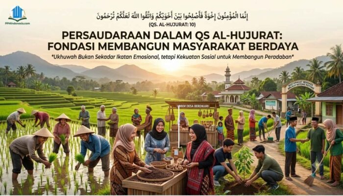 Persaudaraan dalam QS Al-Hujurat: Fondasi Membangun Masyarakat Berdaya