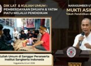 Kuliah Umum di Yogyakarta: Mukti Asikin Paparkan Program Beasiswa 100 Persen Gratis bagi Duafa dan Yatim Piatu