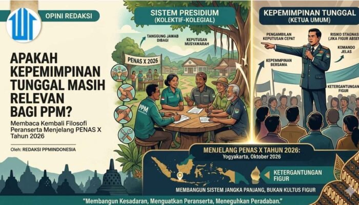 Apakah Kepemimpinan Tunggal Masih Relevan bagi PPM?