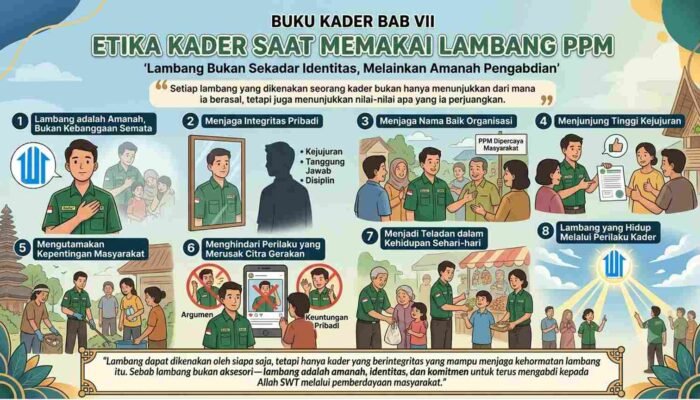 Buku Saku Kader : Etika Kader Saat Memakai Lambang  PPM (7)
