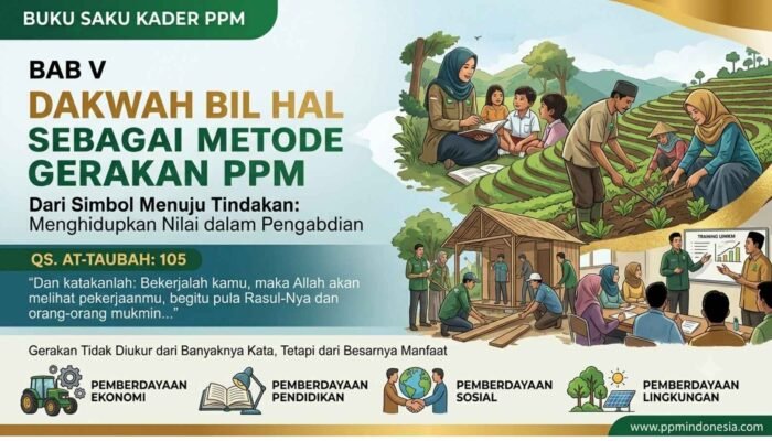 Buku Saku Kader PPM: Dakwah Bil Hal Sebagai Metode Gerakan PPM (5)