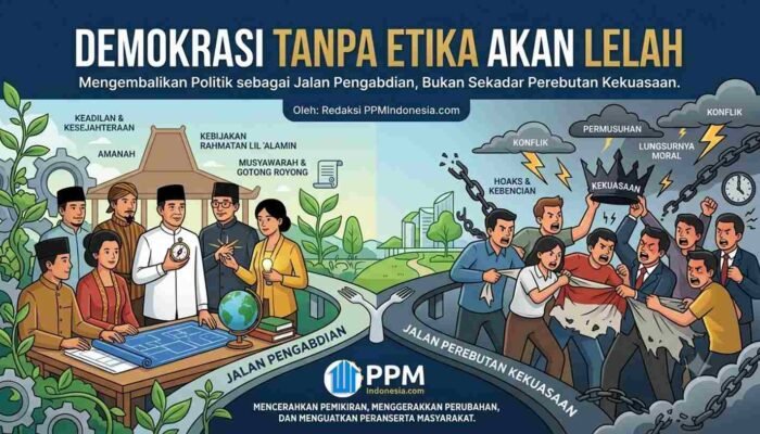 Demokrasi Tanpa Etika Akan Lelah