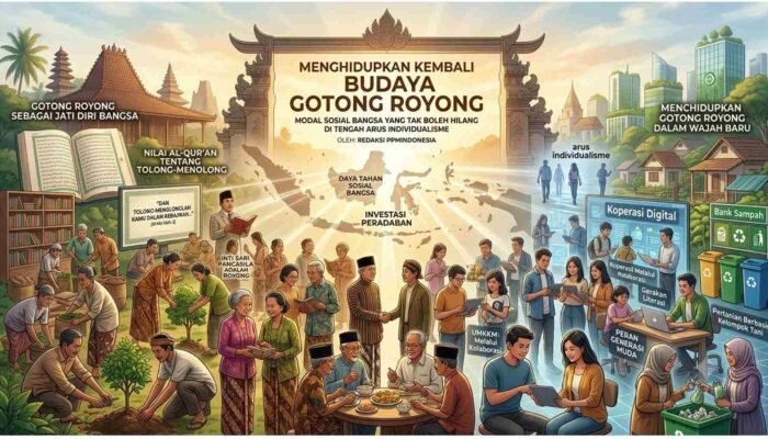 Menghidupkan Kembali Budaya Gotong Royong